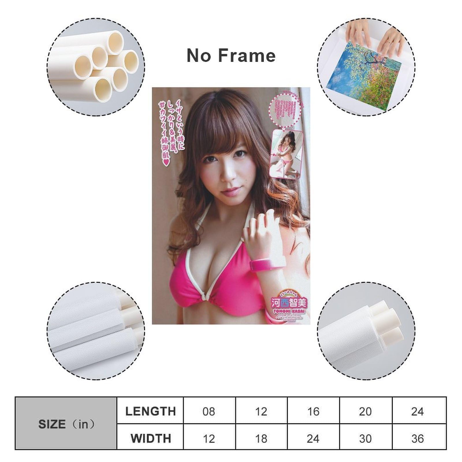 Amazon.co.jp: GENERIC 河西智美 水着ポスター 女優・歌手・アイドル